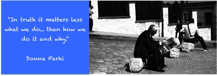 Quiet reflection . . .