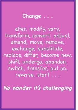 Change