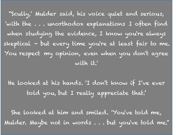 Mulder and Scully