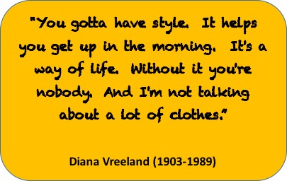 you gotta have style