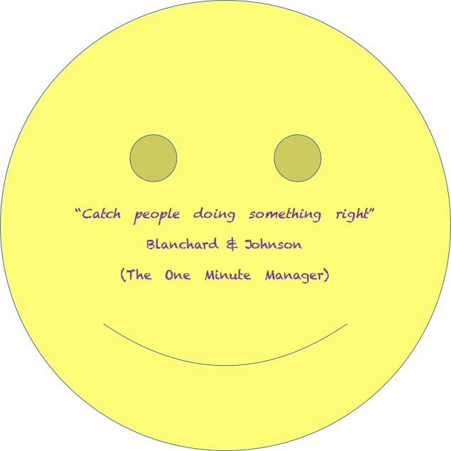 catch people doing something right