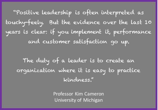 positive leadership, kindness