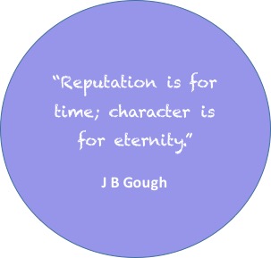 Reputation is for time