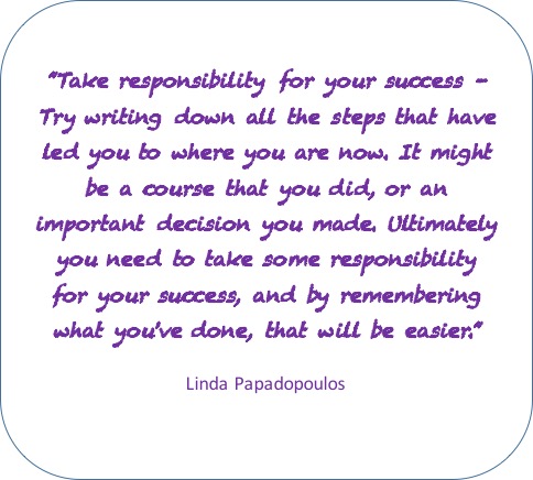 Take responsibility for your success