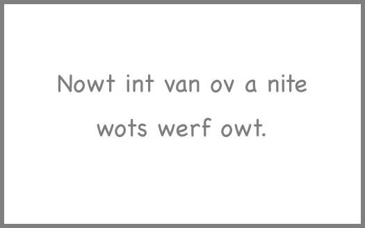 nowt-in-van
