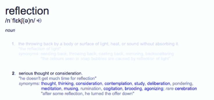 Reflection